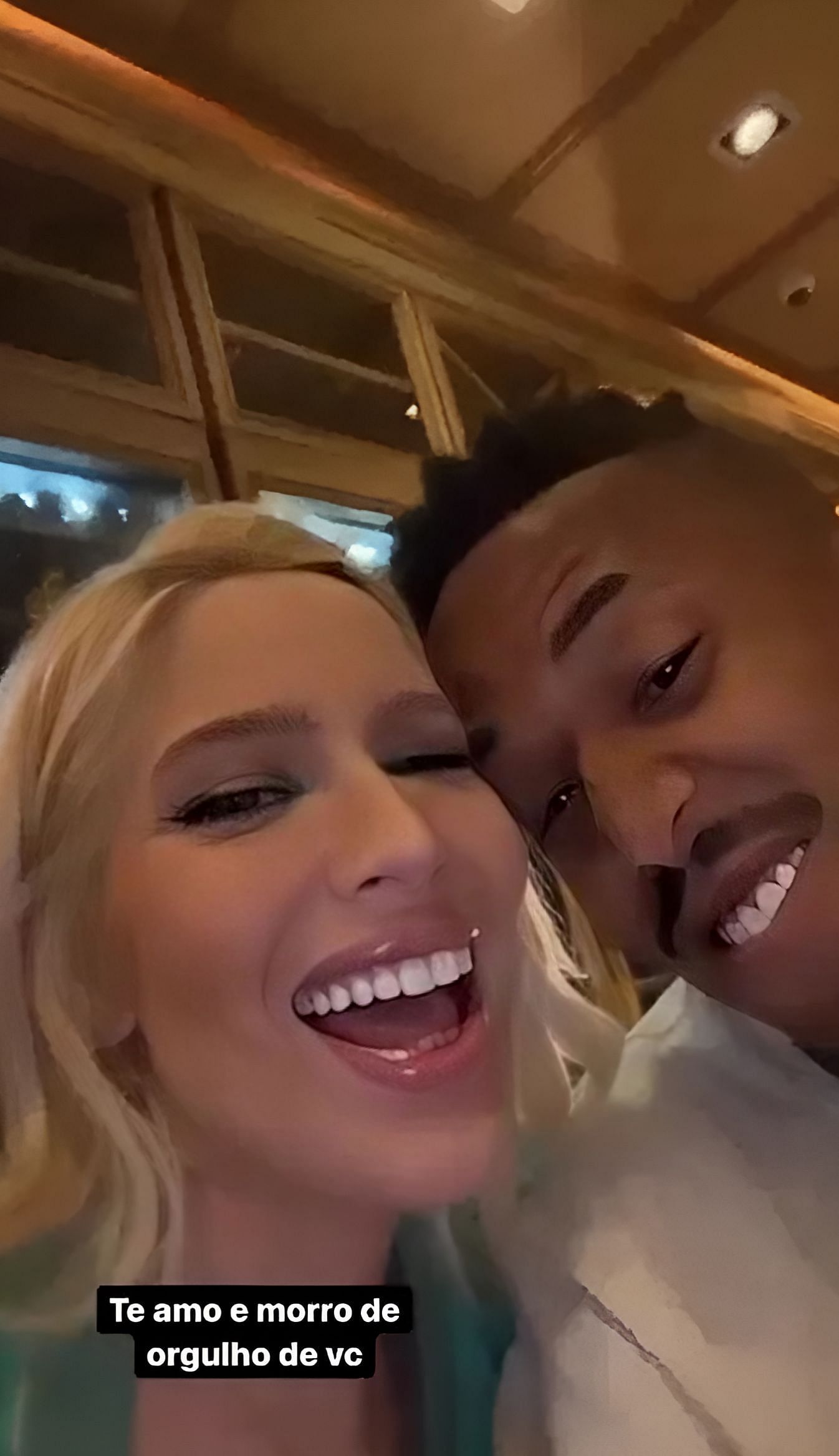 Eder Militao's Instagram story